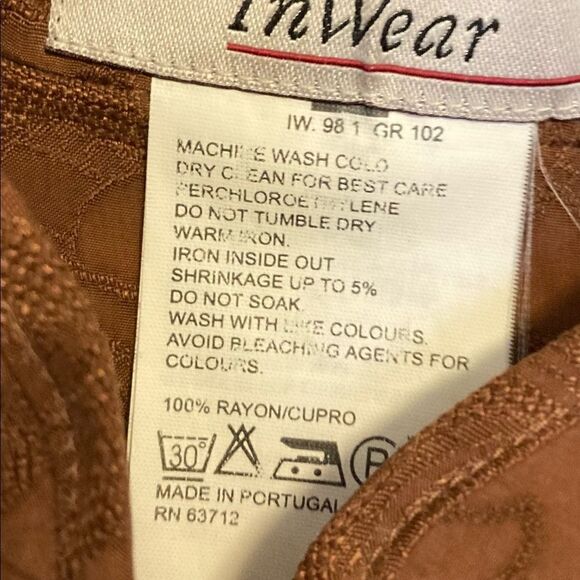 In wear brown shirt sleeve crop top XSmall - Picture 3 of 6